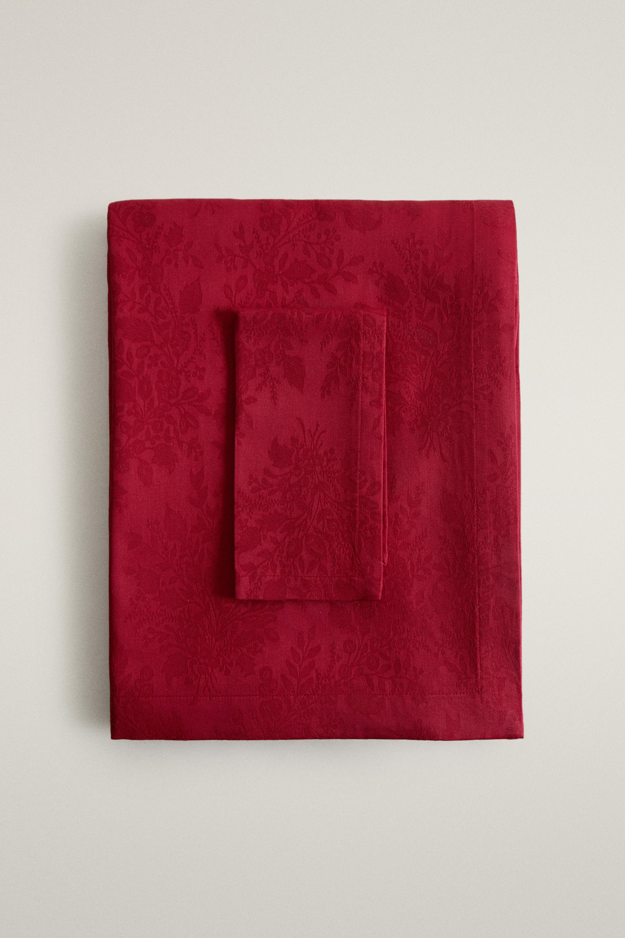 NAPPE COTON JACQUARD NOËL