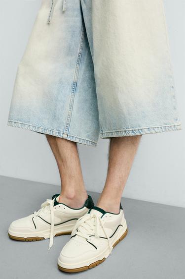 RETRO STYLE TRAINERS - White by Zara - Image 1