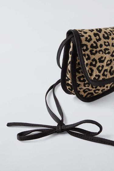 ANIMAL PRINT MESSENGER BAG - Leopard by Zara - Image 2