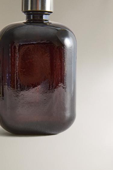 DARK GLASS SOAP DISPENSER - Brown by Zara - Image 3