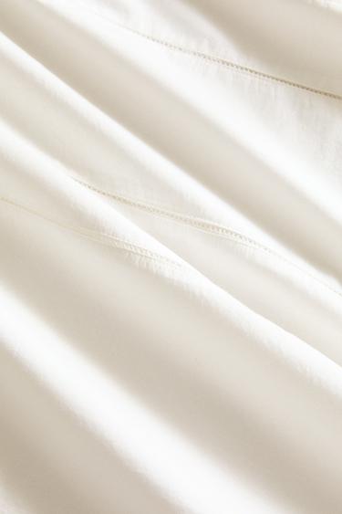 DRAP DE DESSUS ENFANT POPELINE JOUR ÉCHELLE - Blanc cassé de Zara - Image 3
