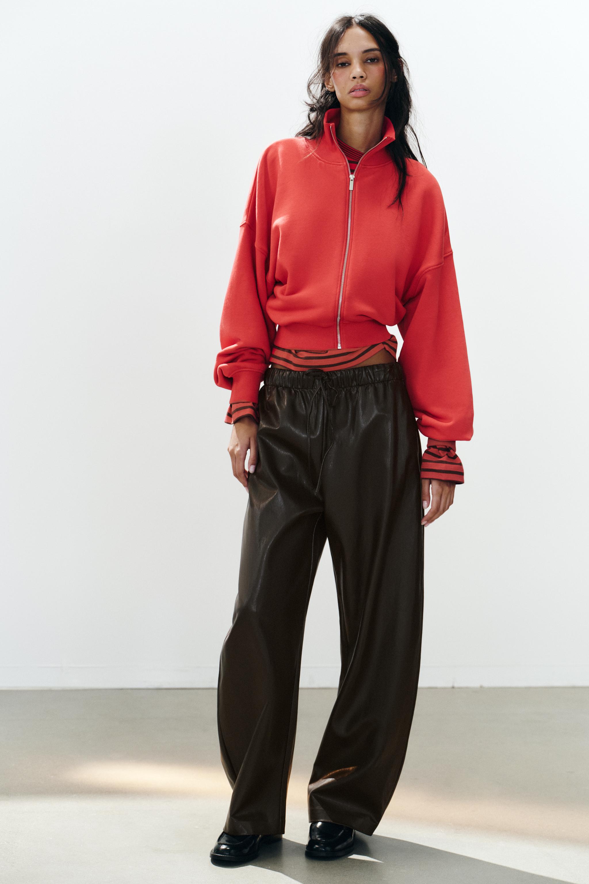 TECHNICAL FABRIC BALLOON PANTS