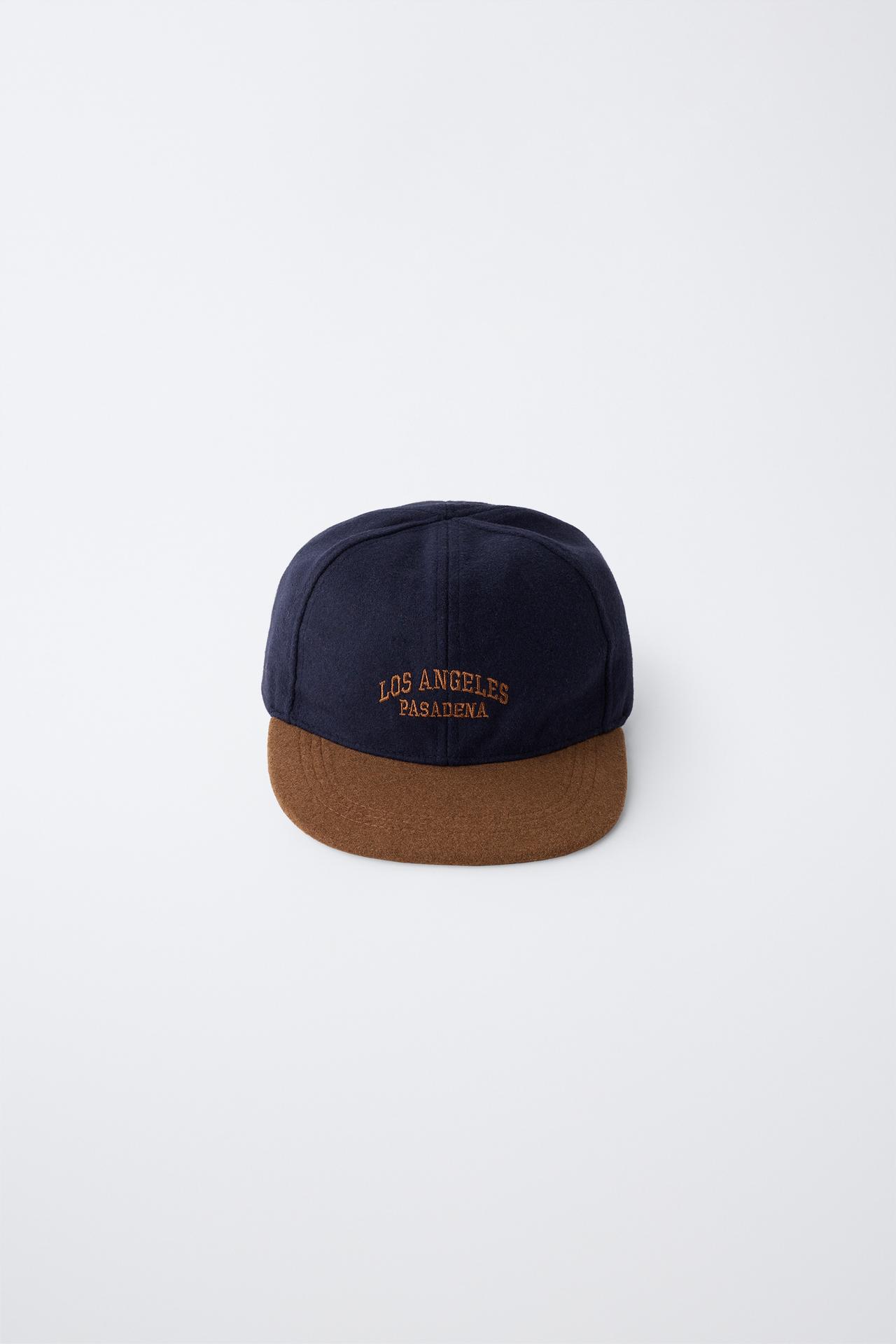 EMBROIDERED TEXT CAP