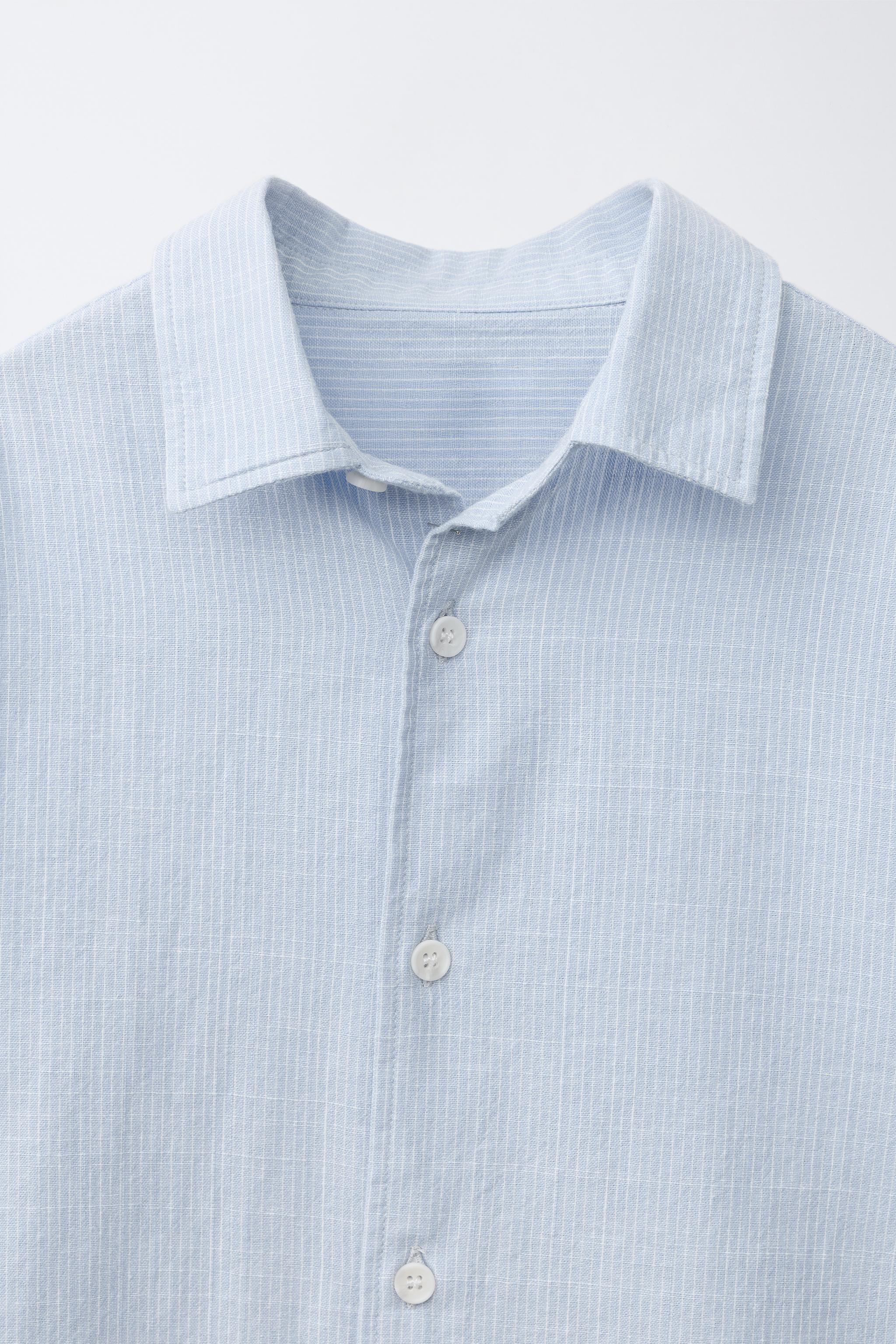 STRIPED COTTON SHIRT