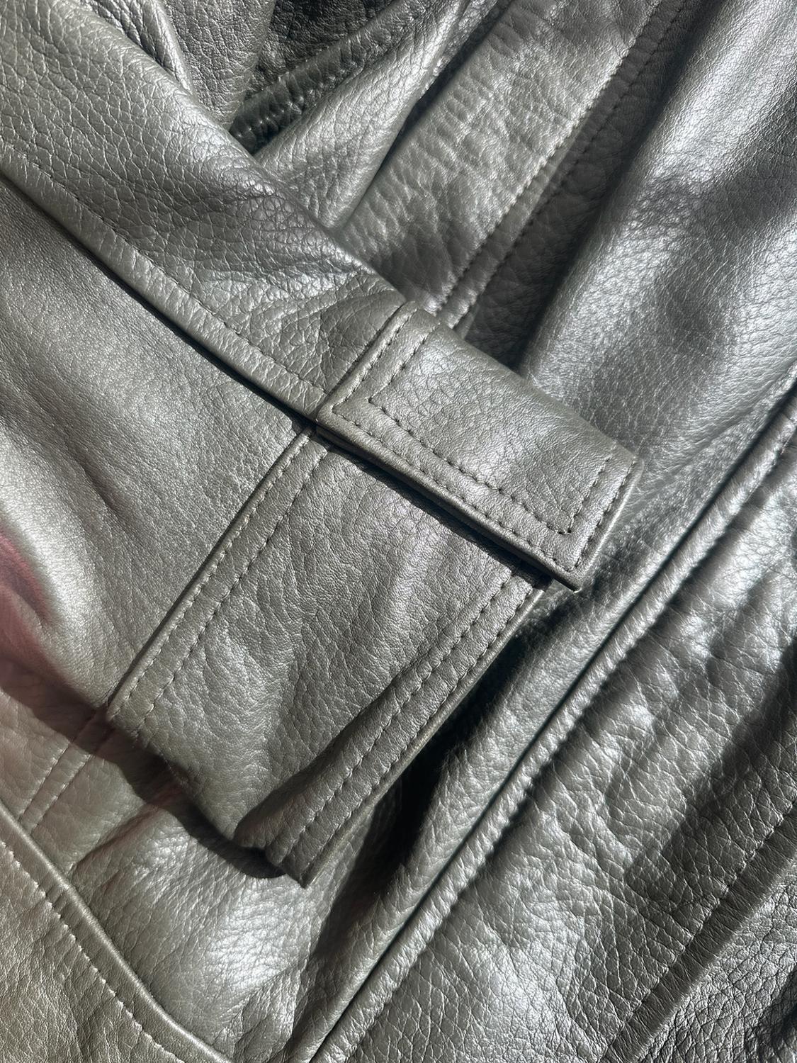 ΜΠΟΥΦΑΝ BOMBER ΔΕΡΜΑΤΙΝΟ ZW COLLECTION LIMITED EDITION - Image 3
