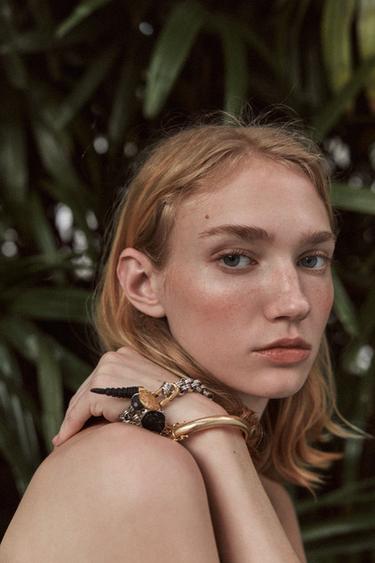 PACK OF 2 MEDALLION AND CHARM BRACELETS - Golden by Zara