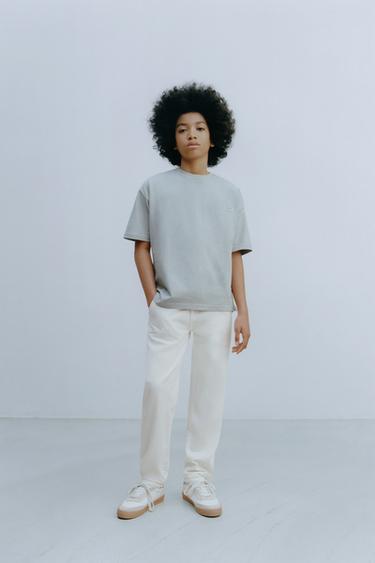 SLOUCHY JEANS - Ecru by Zara