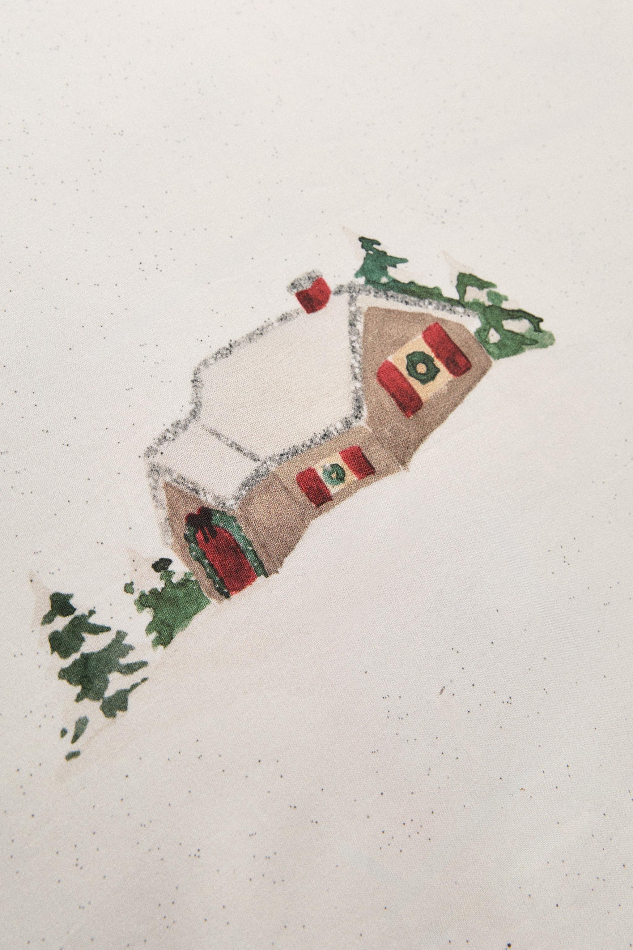 KIDS COTTON CHRISTMAS PILLOWCASE (200 THREAD COUNT)