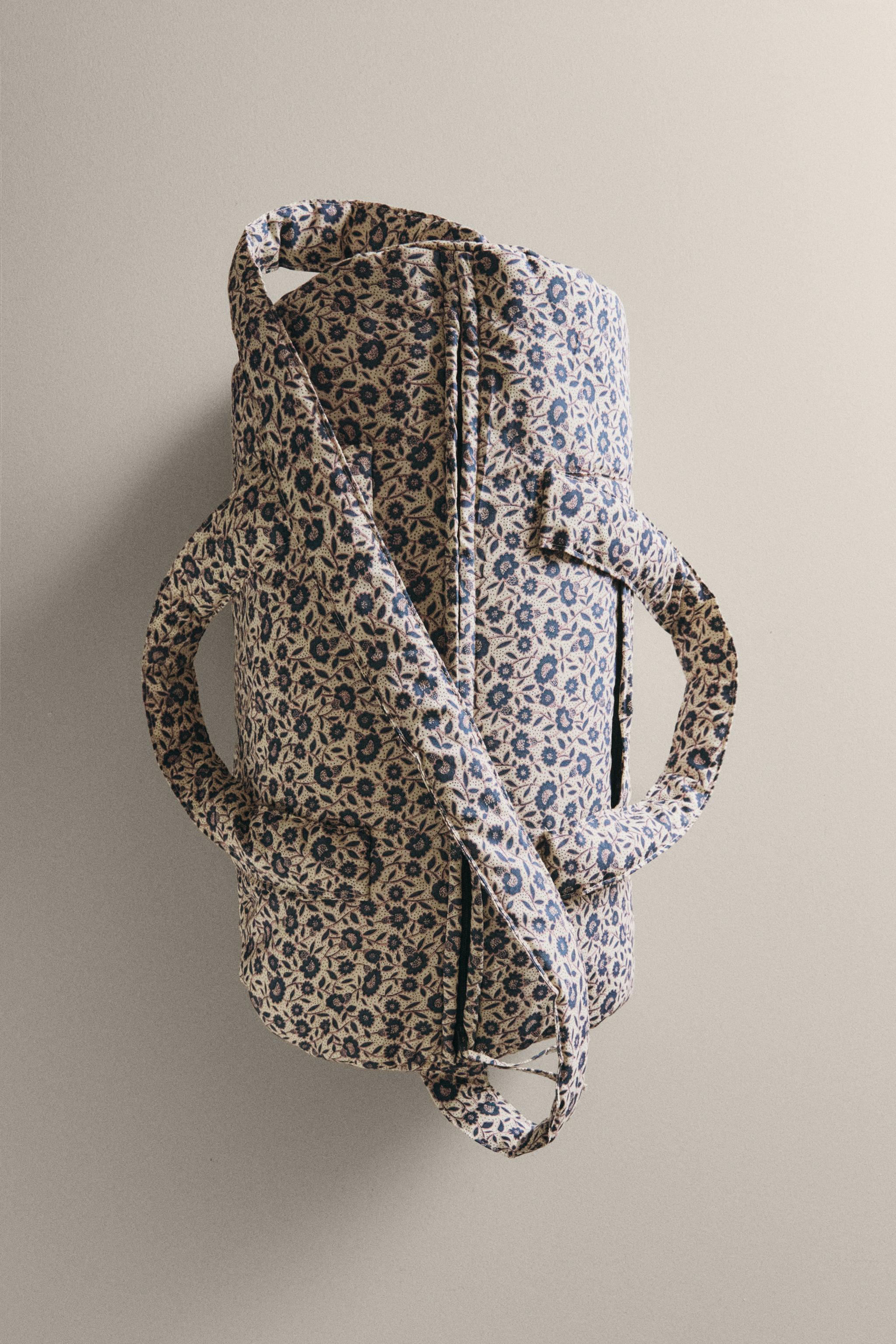SAC MATERNITÉ COTON FLEURI