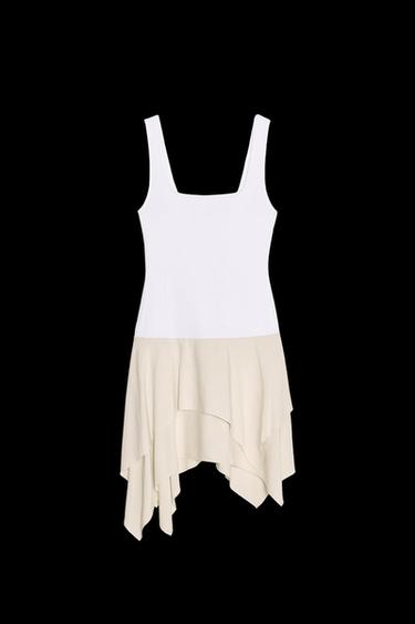 Zara COMBINATION DRESS - ecru-white - Image 0
