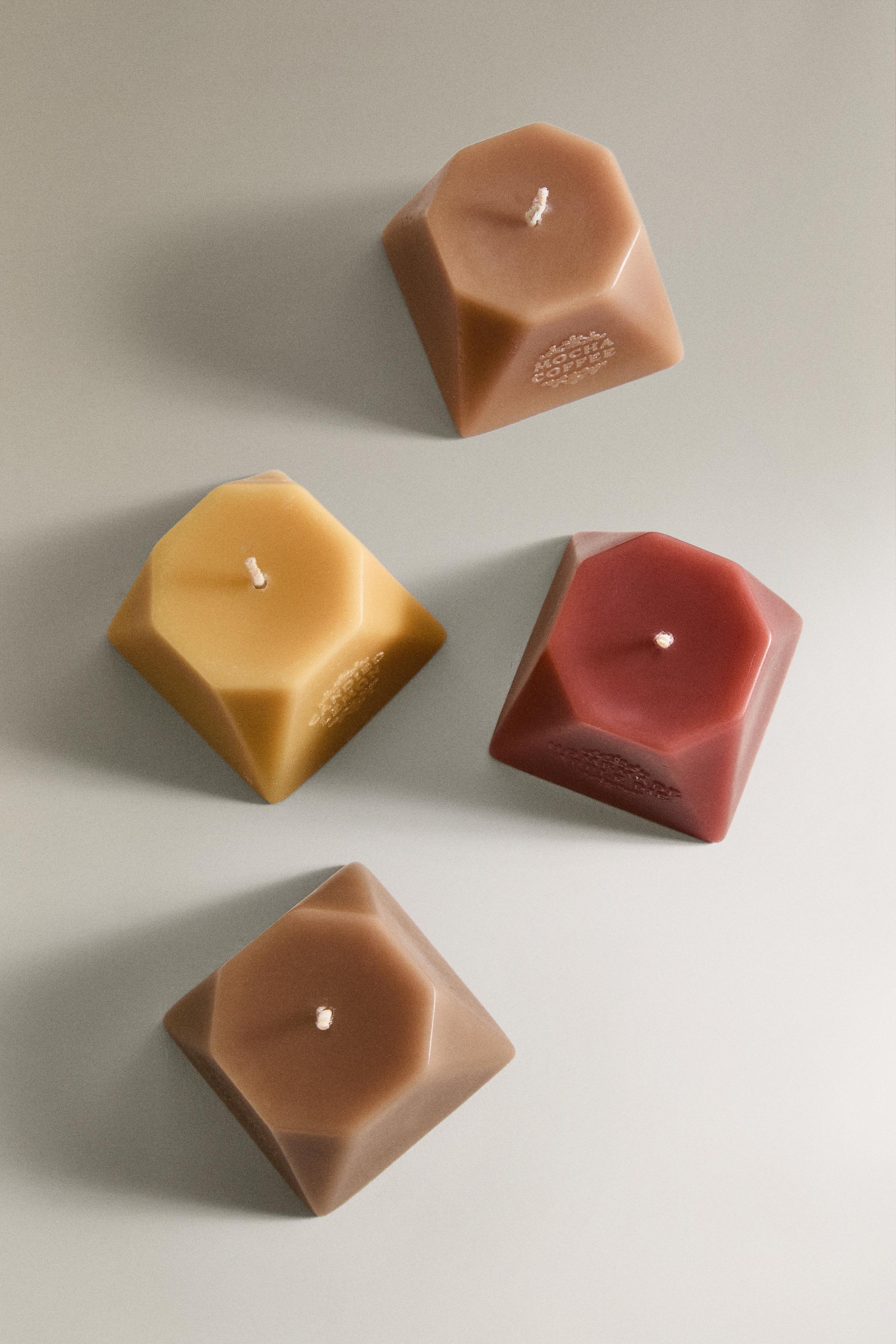 SET OF GOURMET SCENTED CANDLES (SET OF 4)