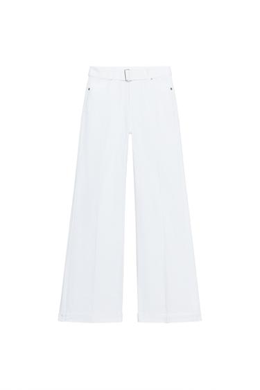 JEANS Z1975 WIDE-LEG HIGH-WAIST WITH BELT