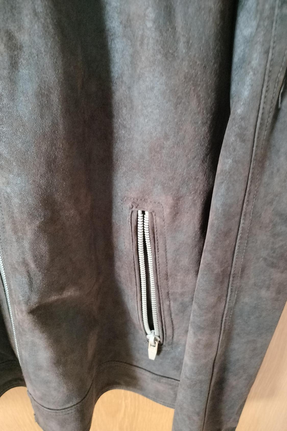 LEATHER BIKER JACKET - Image 4