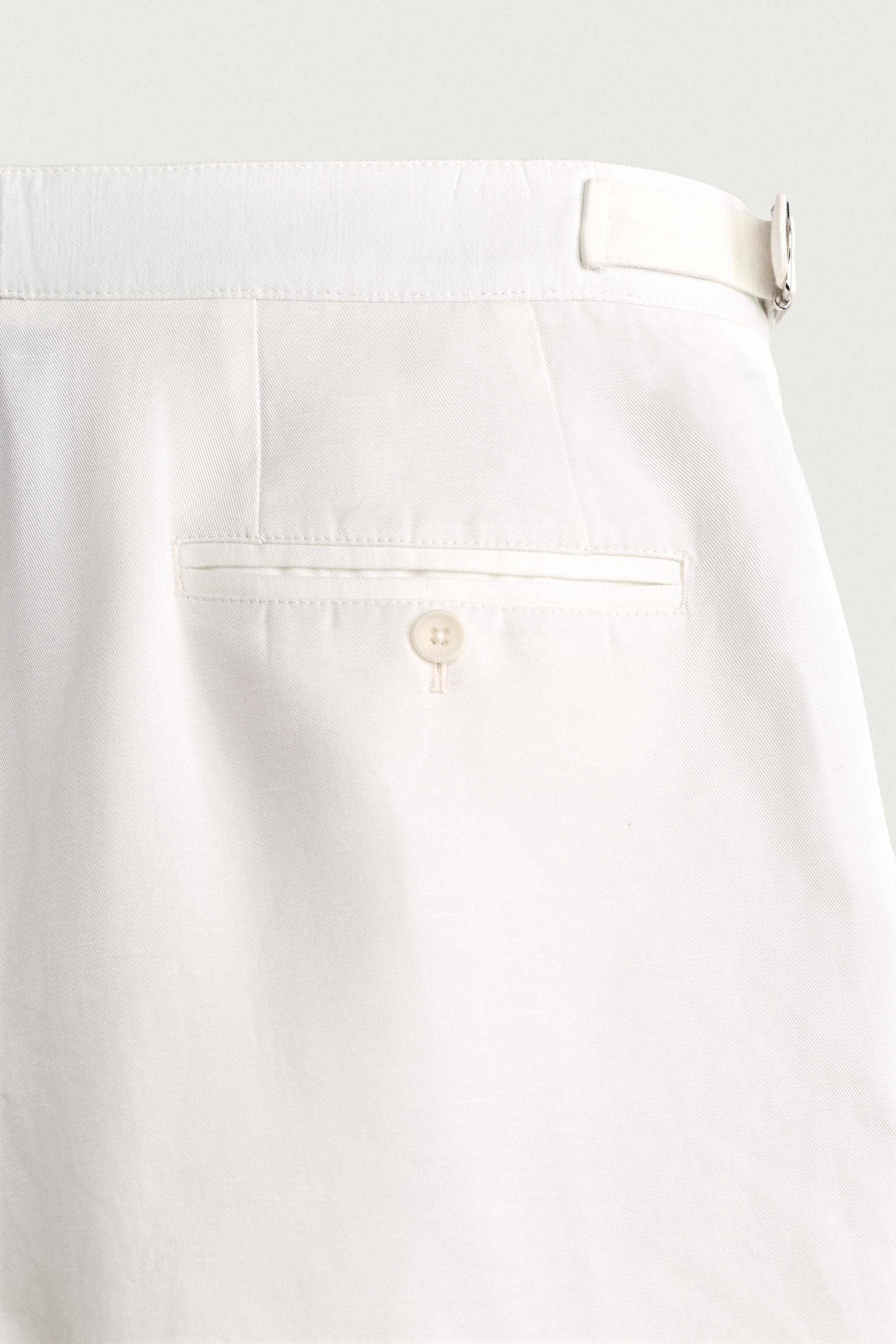Мужские шорты Zara REGULAR FIT TAB SHORTS — фото 9