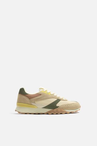 RETRO-STYLE SNEAKERS - Multicoloured by Zara