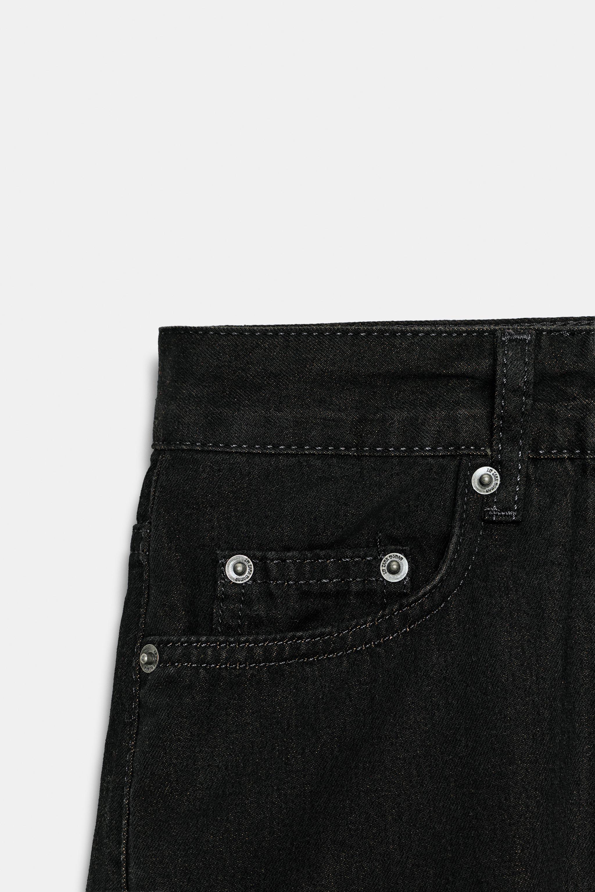 ZW COLLECTION MID-RISE ANKLE BALLOON JEANS