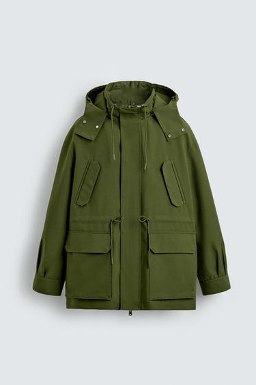 TECHNICAL PARKA WITH DETACHABLE WAISTCOAT - Khaki by Zara