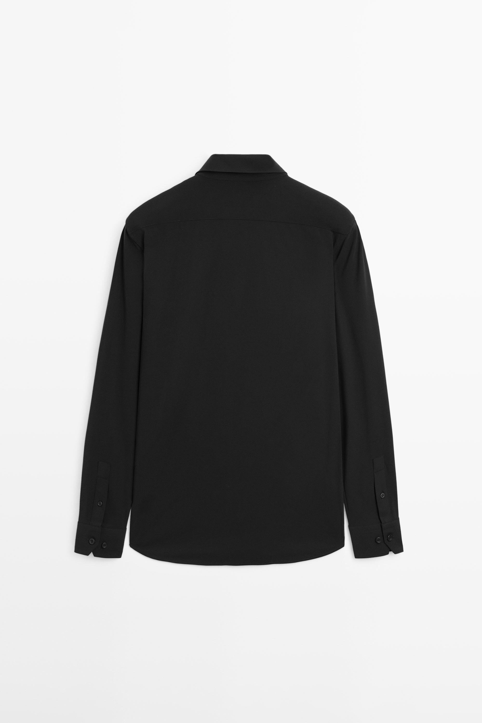 Slim fit stretch shirt