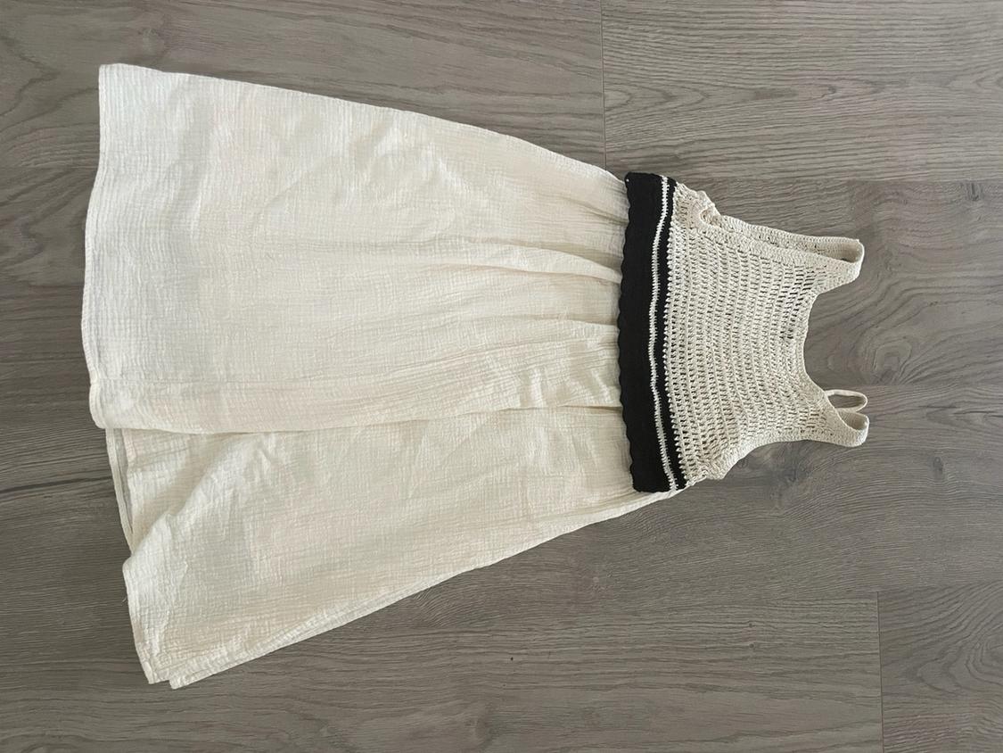 TEXTURED OVERLAY DRESS - Image 4