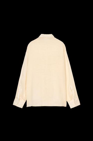 CAMISA RAMIO 100% ZW COLLECTION - Crudo de Zara