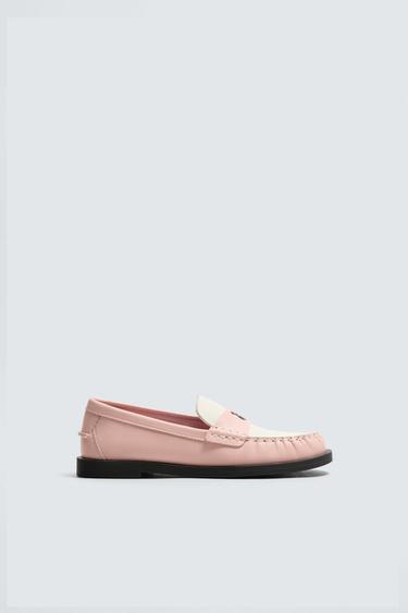 موكاسين جلدي Harry Lambert for Zara x Disney - وردي by Zara
