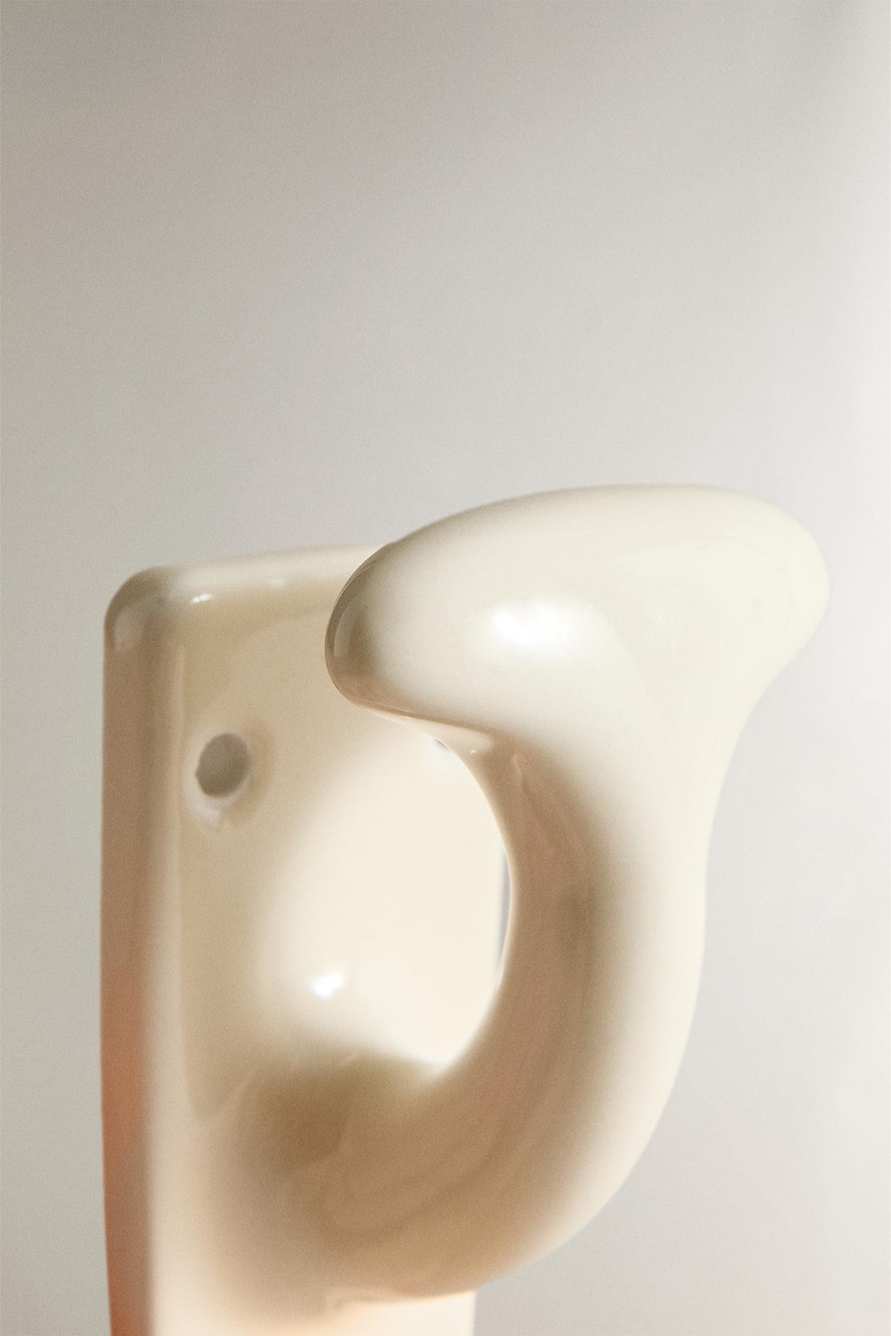 CERAMIC HOOK — Cream