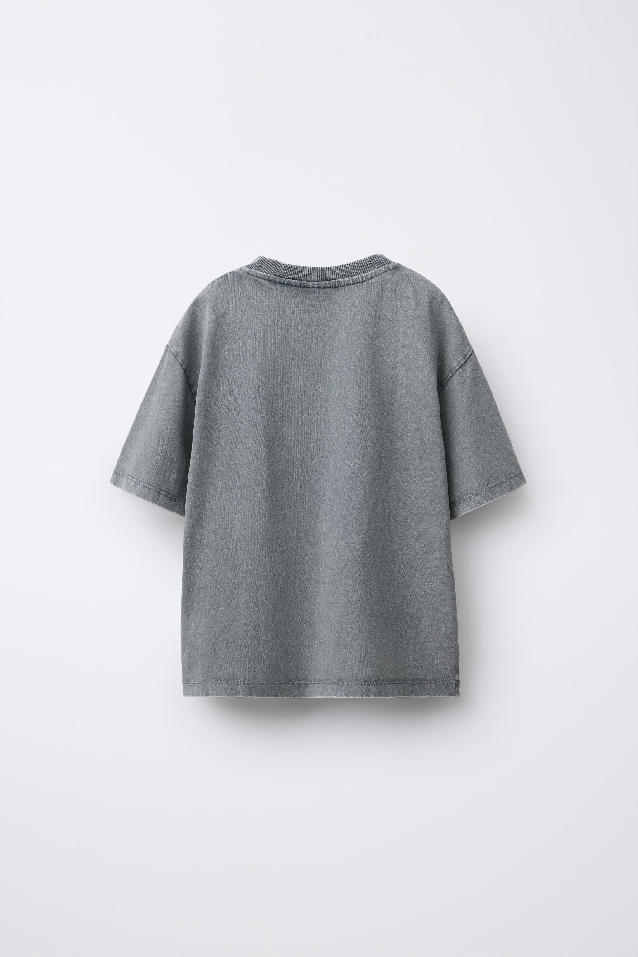 DUA LIPA © PRINT T-SHIRT - Gray | ZARA United States