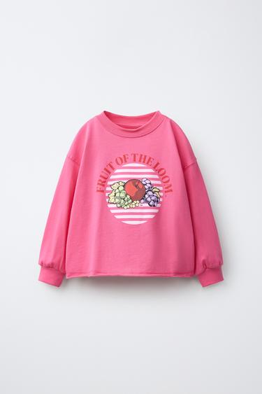 SAMARRETA AMB ESTAMPAT FRUIT OF THE LOOM™ - Rosa fluor de Zara