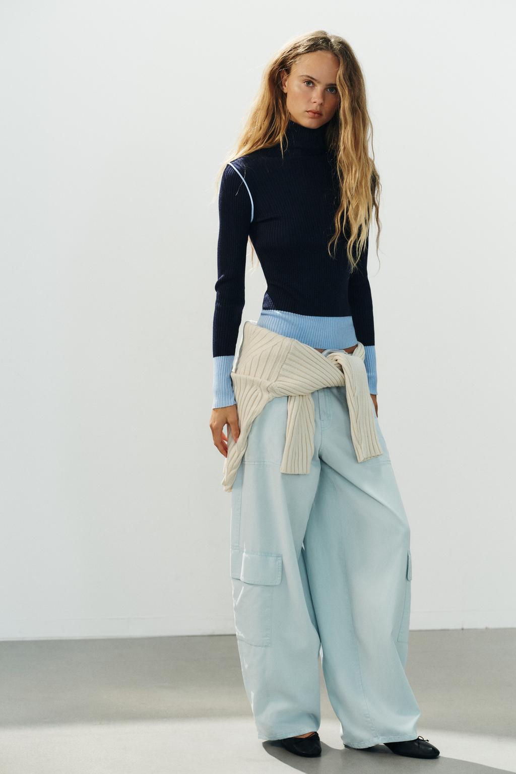 RIBBED KNIT JUMPER