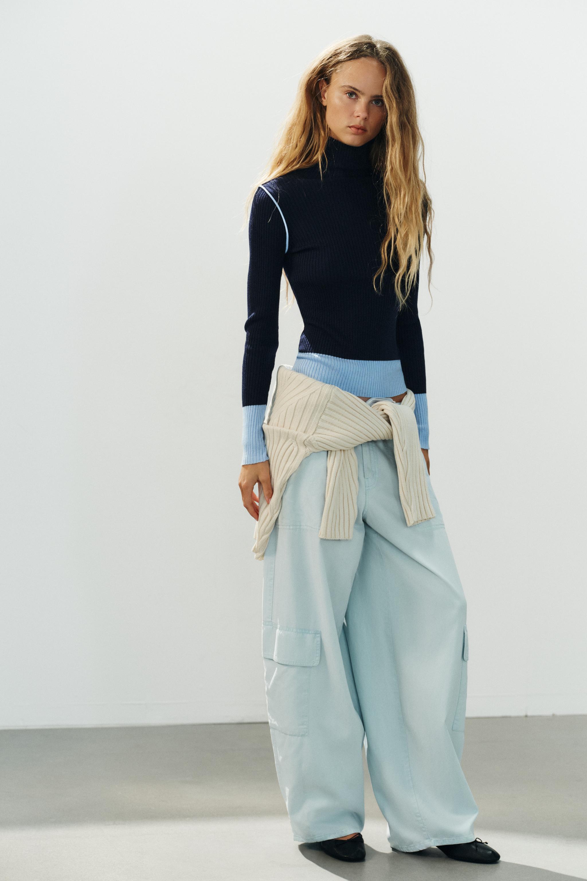 RIBBED KNIT JUMPER