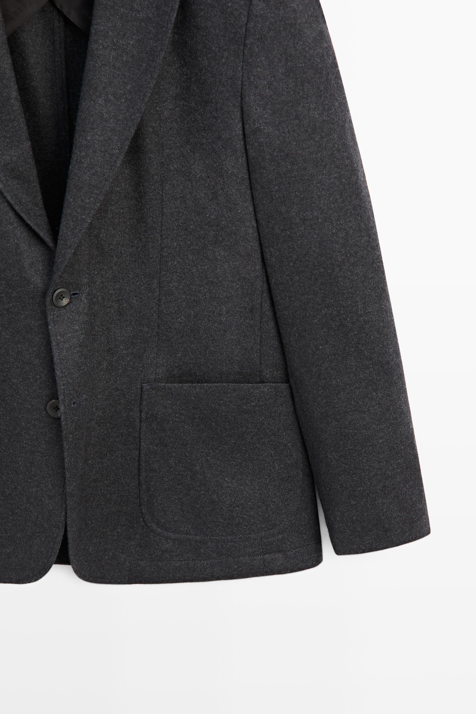 100% wool total look blazer