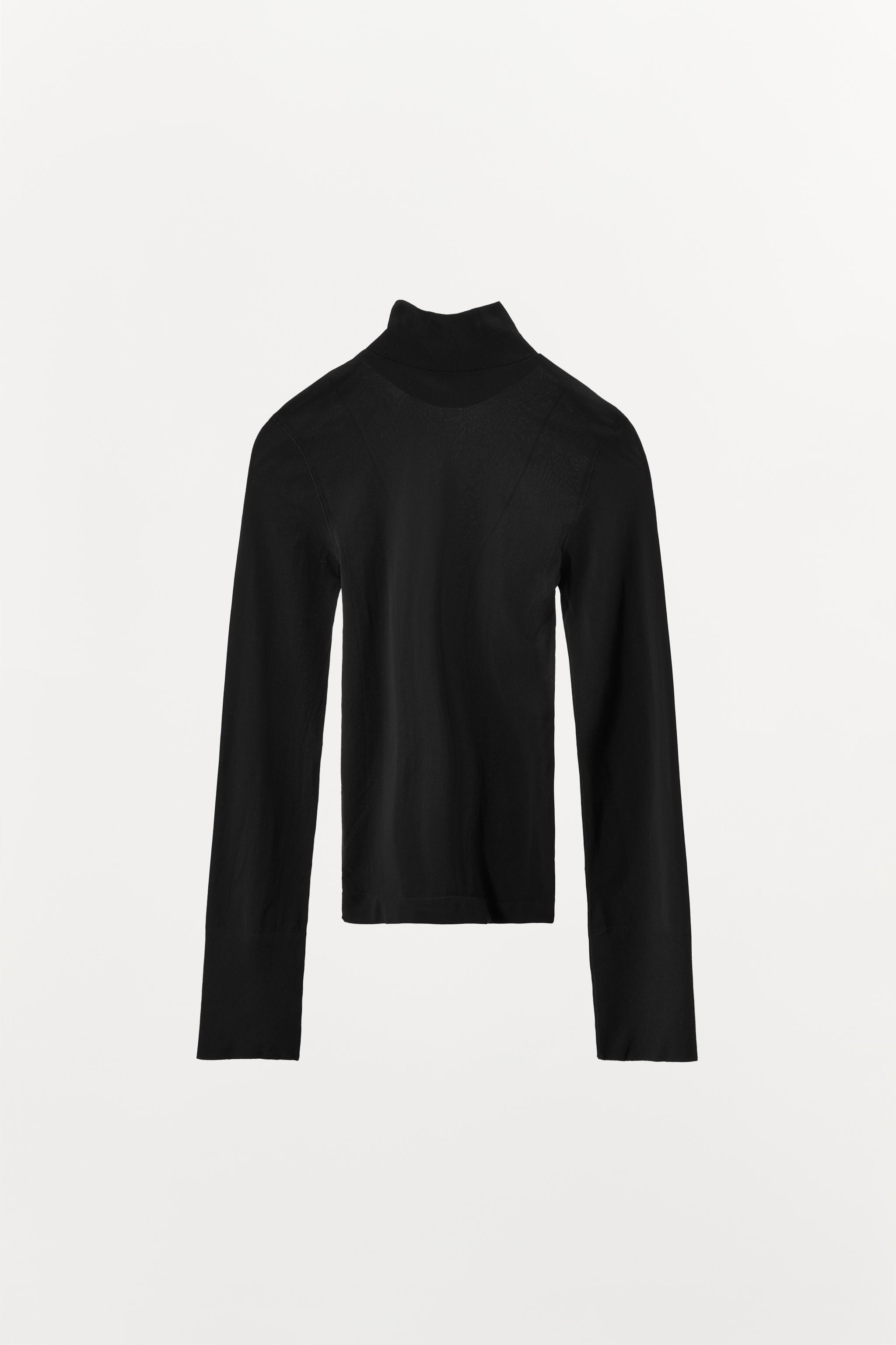 フィットステッチトップス - ブラック | ZARA Japan / 日本