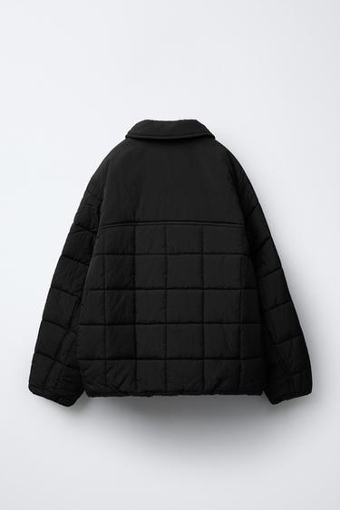 VESTE REMBOURRÉE LÉGÈRE - Noir de Zara - Image 1