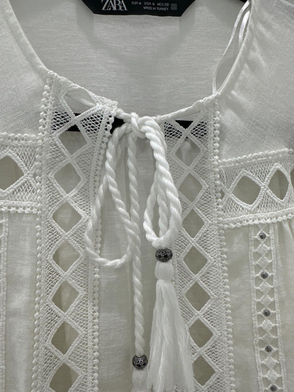BEADED EMBROIDERY OPEN JACKET - Image 2