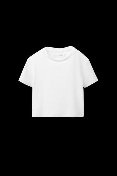 Zara DENIM SHIRT AND RIB T-SHIRT PACK - Blue