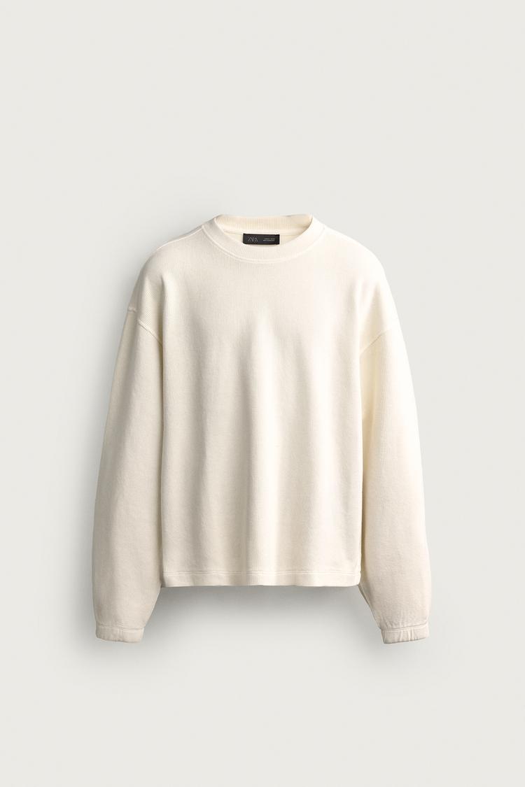 SUDADERA RELAXED FIT ESTRUCTURA