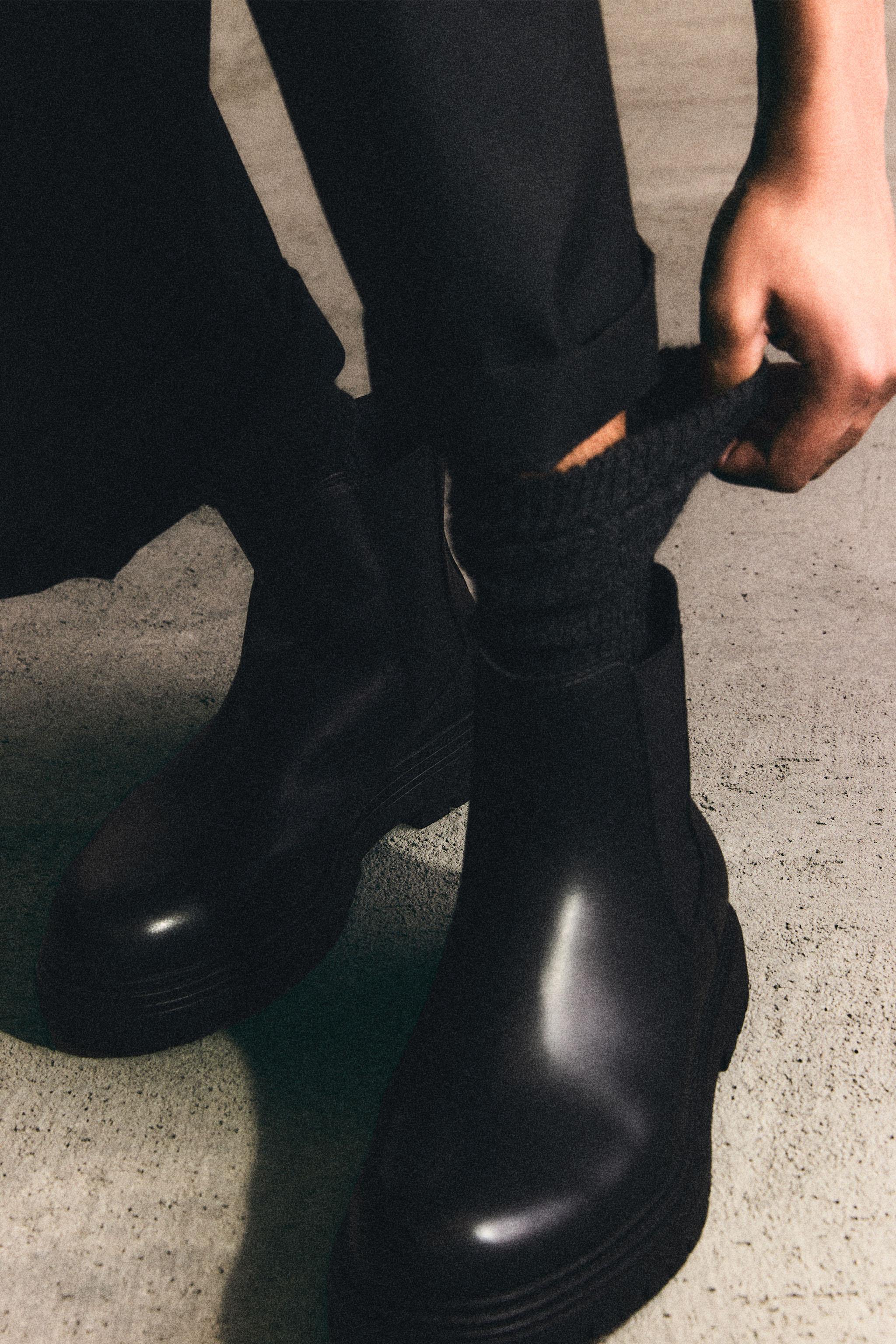 メンズシューズ チェルシーブーツ | ZARA 日本