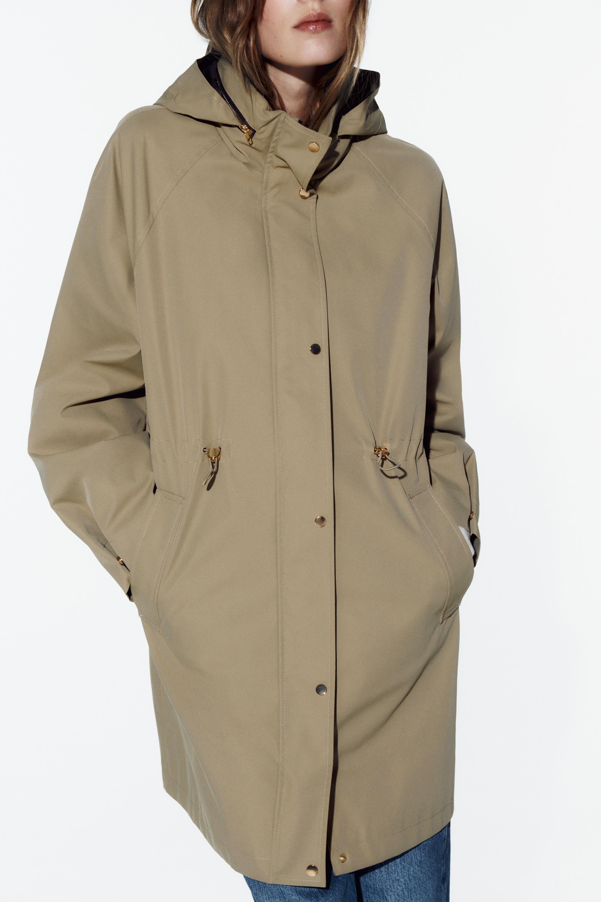 Rain coat womens store zara