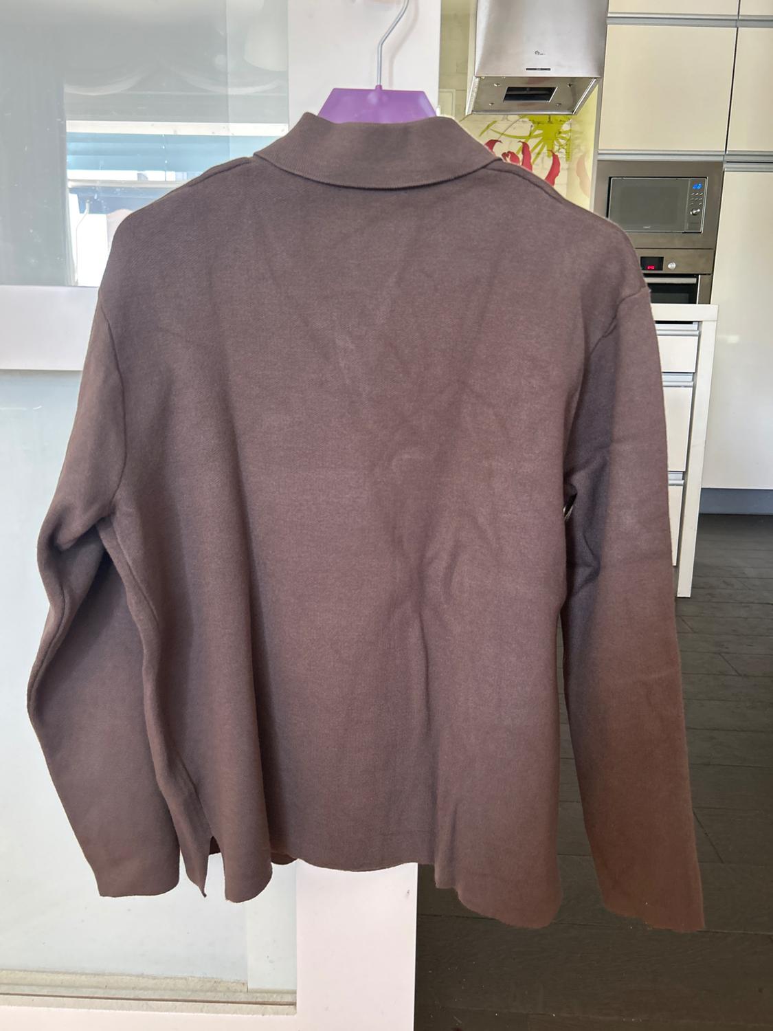 VISCOSE BLEND KNIT POLO SHIRT - Image 2