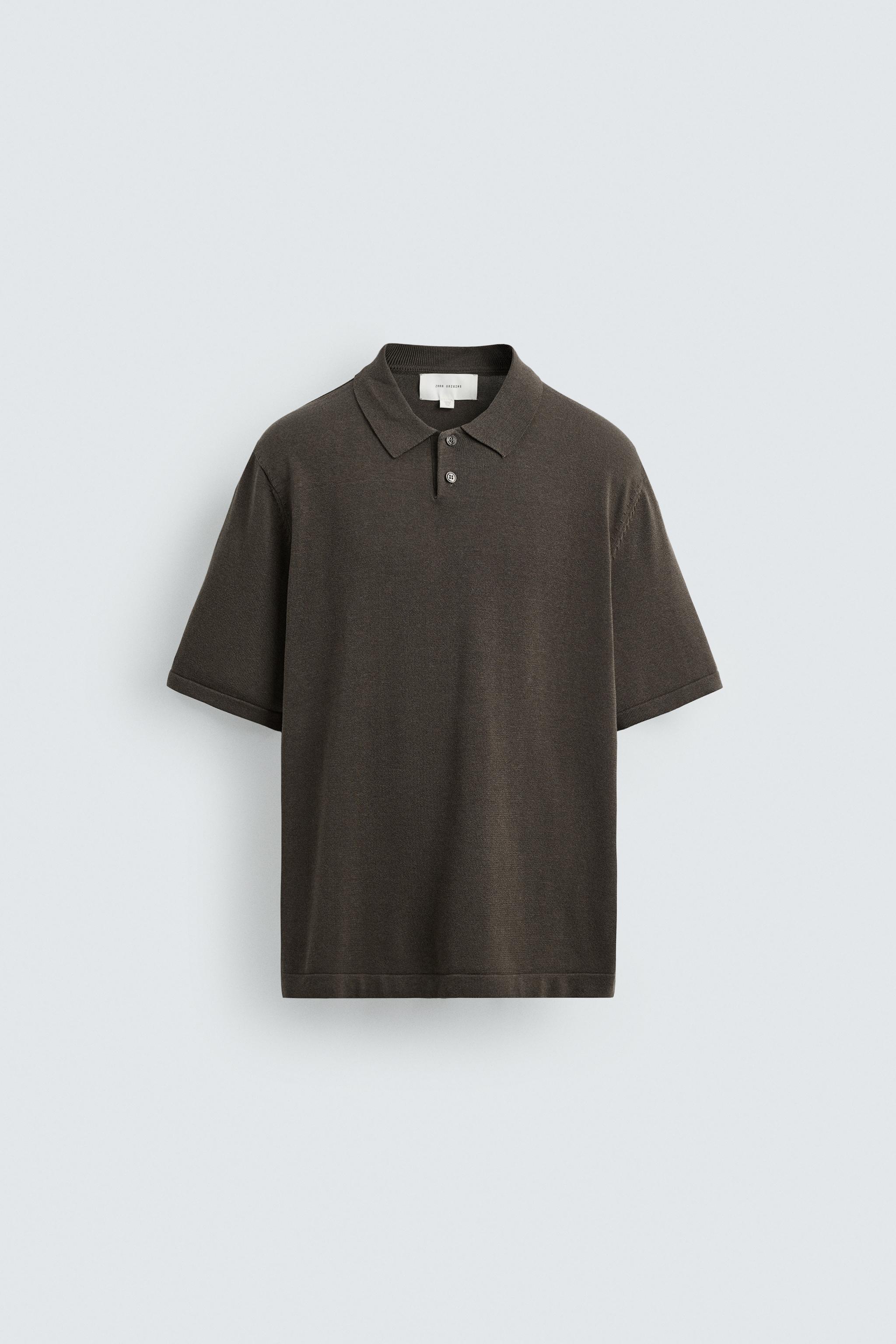 POLO EN MAILLE MÉLANGE DE COTON