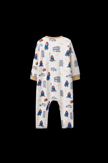 PADDINGTON ™ CONVERTIBLE FOOT SLEEPSUIT - Ecru by Zara