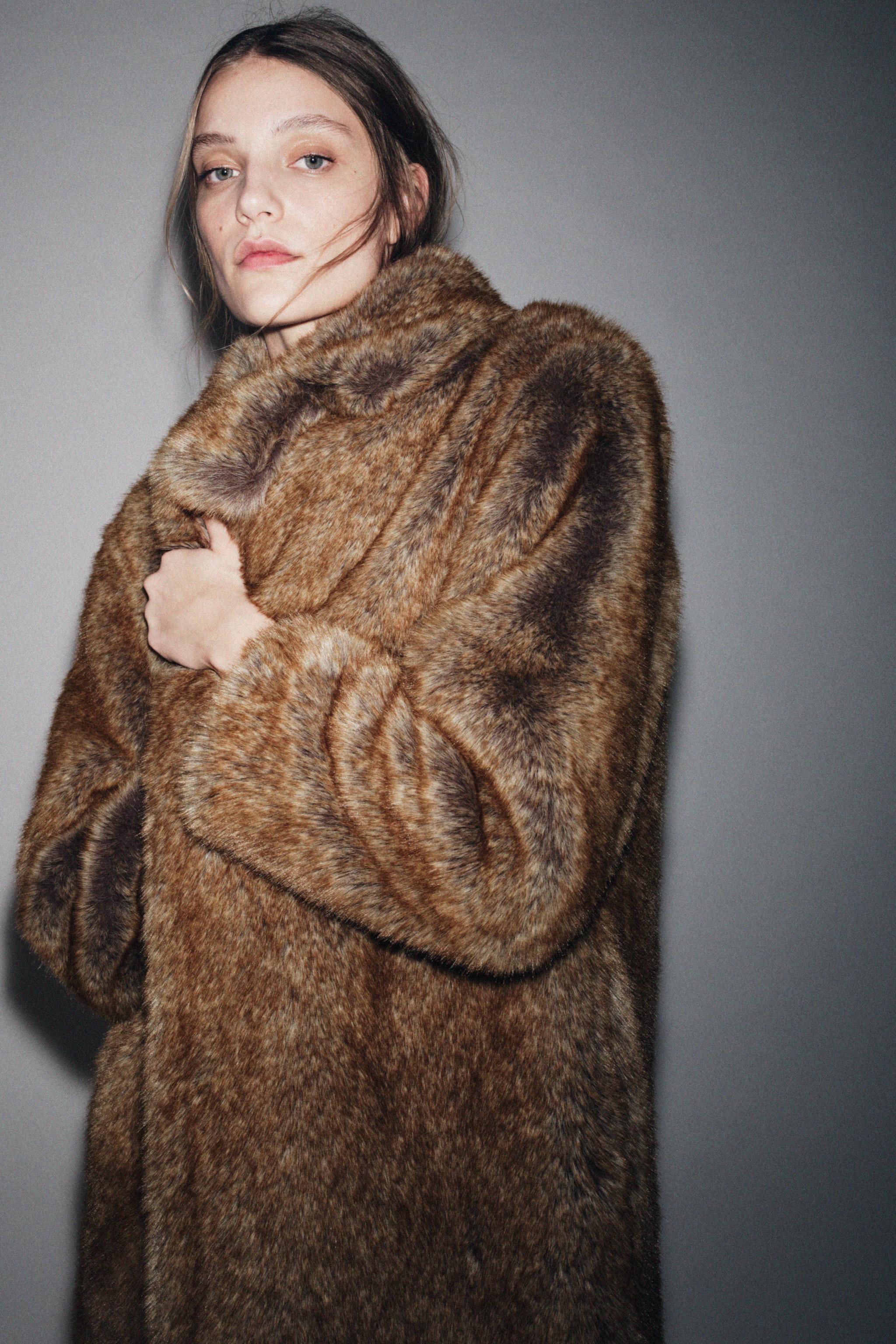 フェイクファーコート – レディース | ZARA 日本