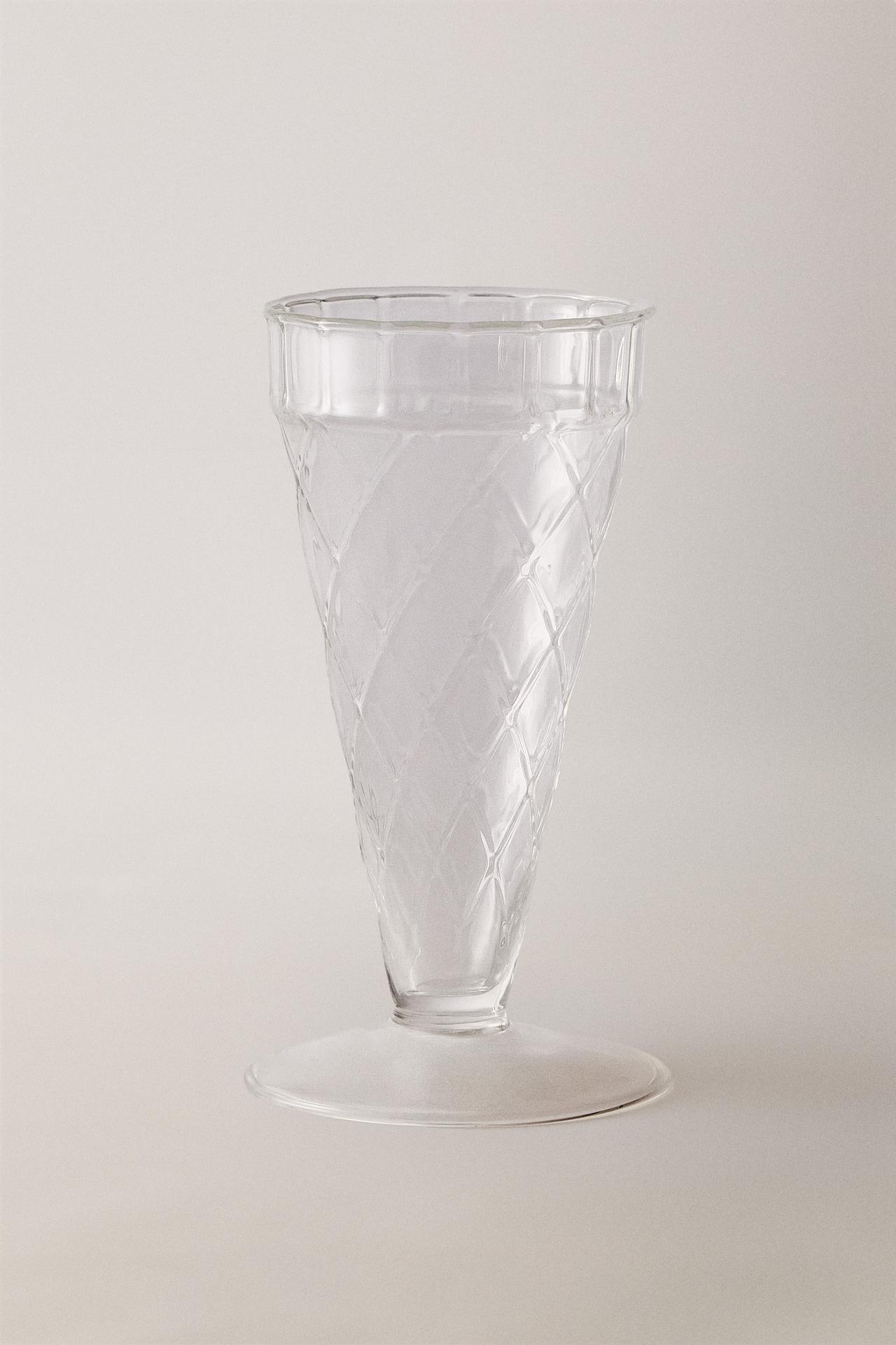 BOROSILICATE ICE-CREAM CUP — Transparent