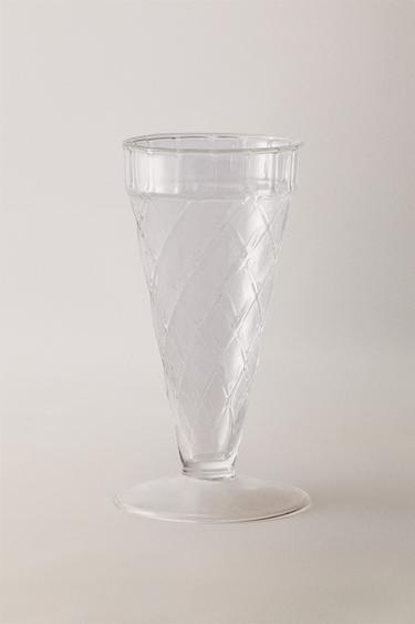Zara BOROSILICATE ICE-CREAM CUP - 透明