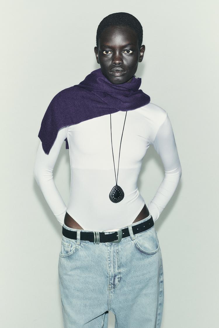 BASIC POLYAMIDE BODYSUIT