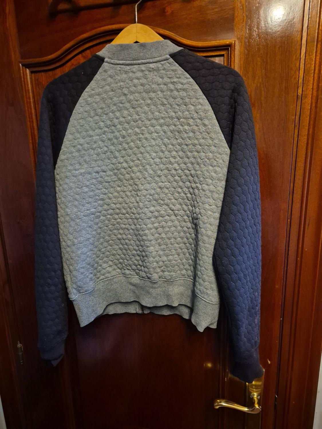 TWO-TONE QUILTED BOMBER JACKET - Image 4