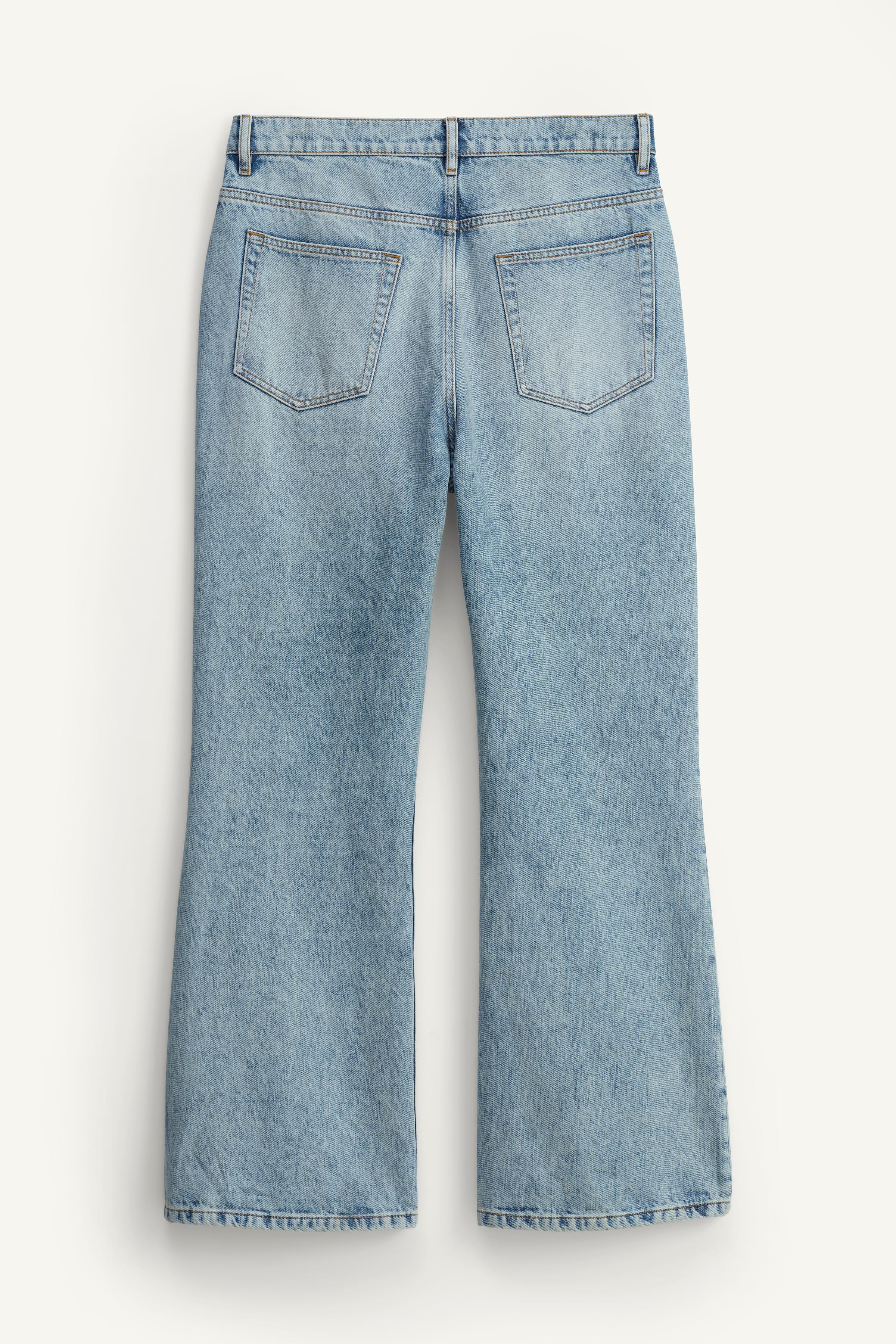 LIMITED EDITION FLARE FIT JEANS - Light blue | ZARA United
