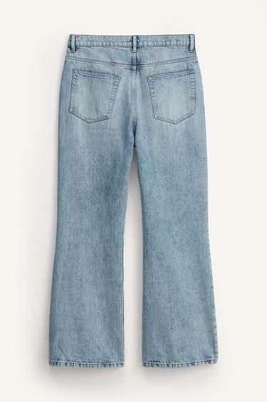 LIMITED EDITION FLARE FIT JEANS - Light blue by Zara - Image 6