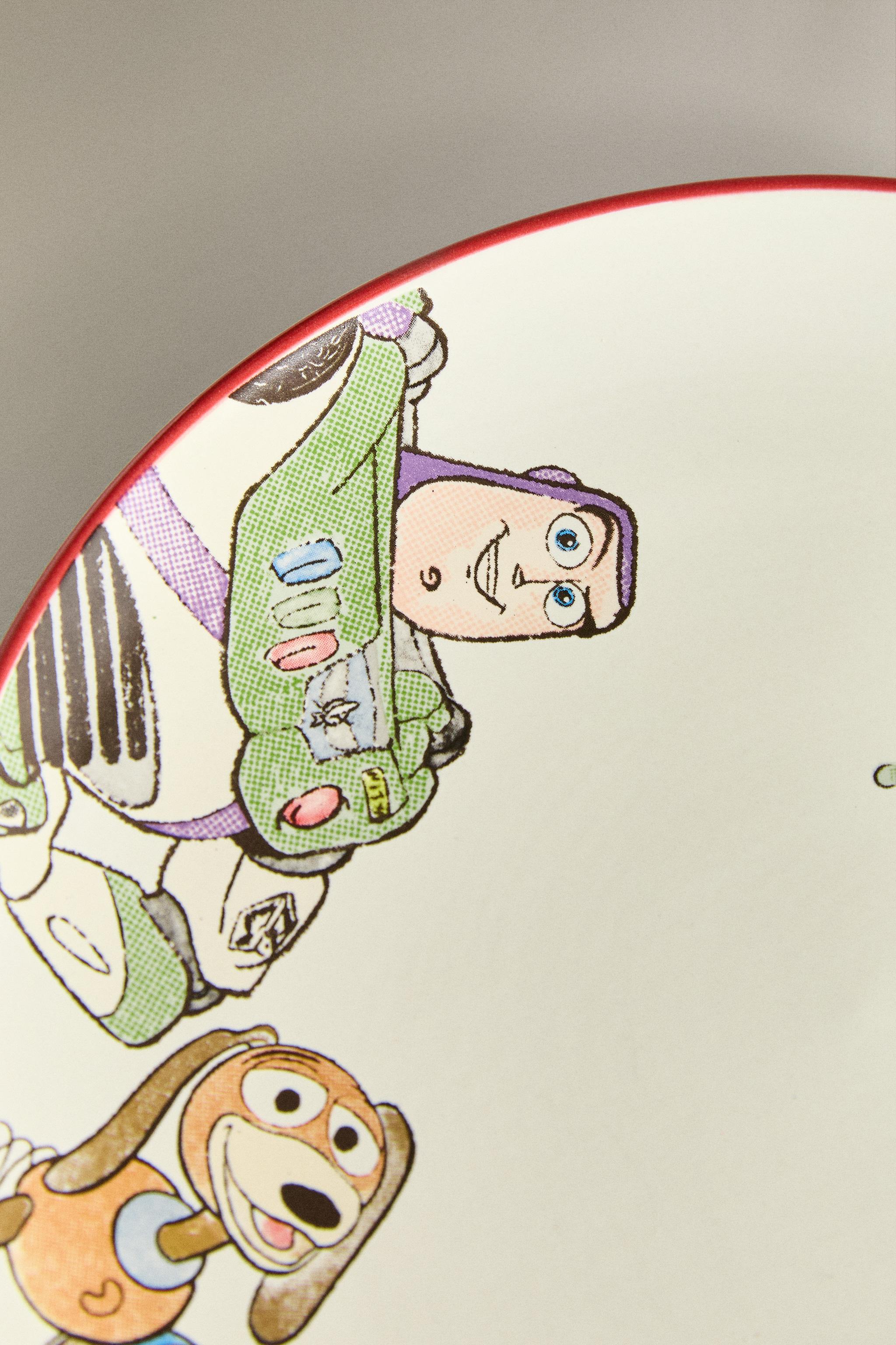 CHILDREN'S CERAMIC PLATE TOY STORY ©DISNEY/PIXAR - Multicolored