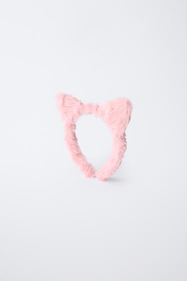 PROTETOR DE ORELHAS COM PELO SINTÉTICO - Rosa da Zara